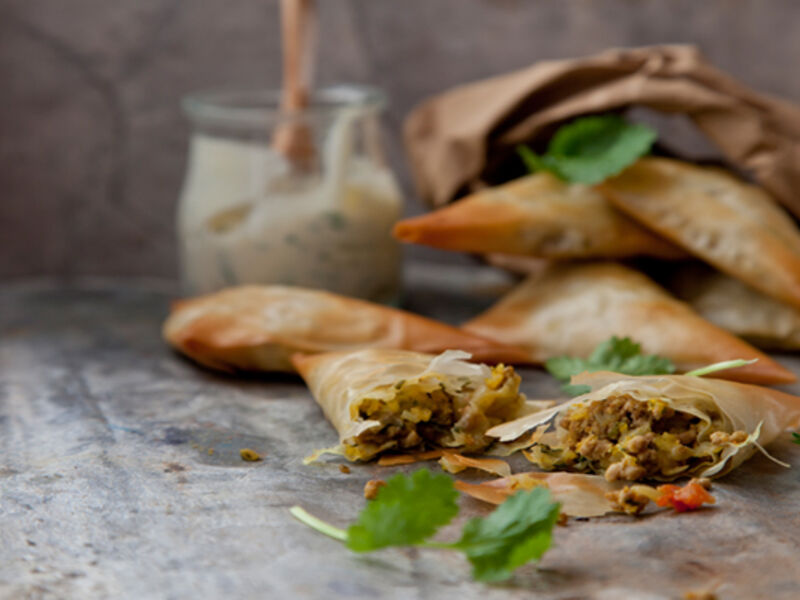 Lamb samosas recipe