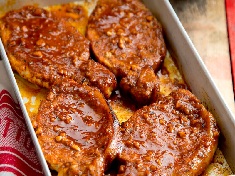 Peri peri porkchops