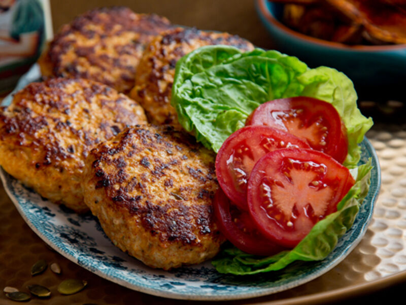 Turkey burgers sweet potato recipe