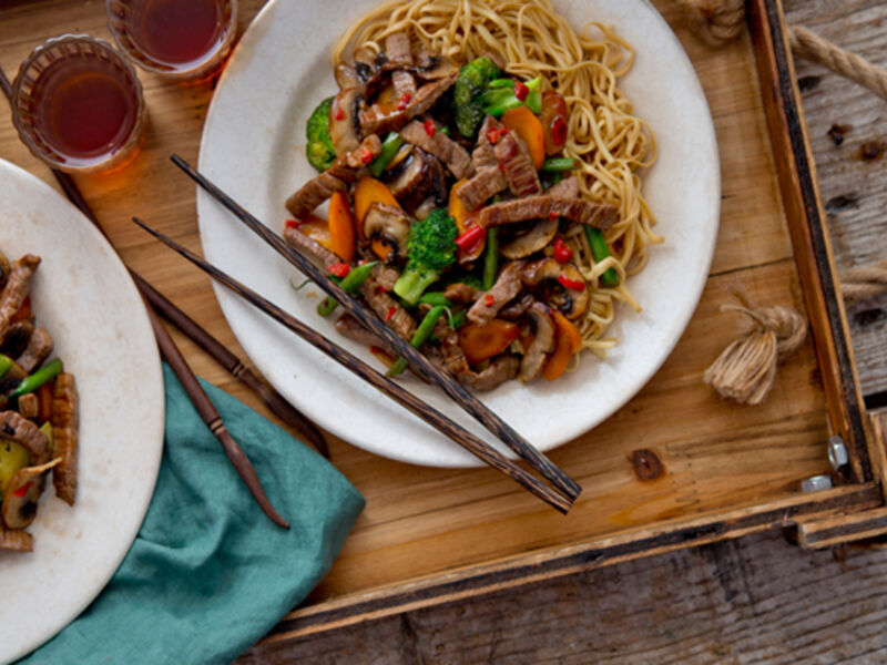 Wok chilli noodles recipe