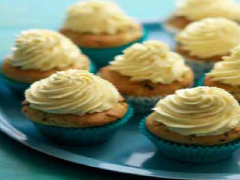 Choc Yog Iced Cupcakes