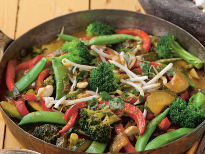 Happy thai green curry