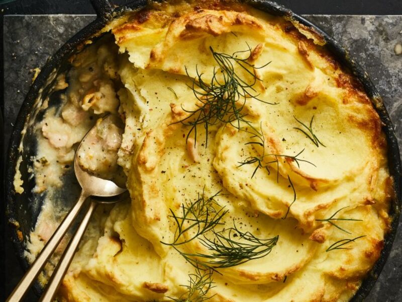 Easiest ever seafood pie