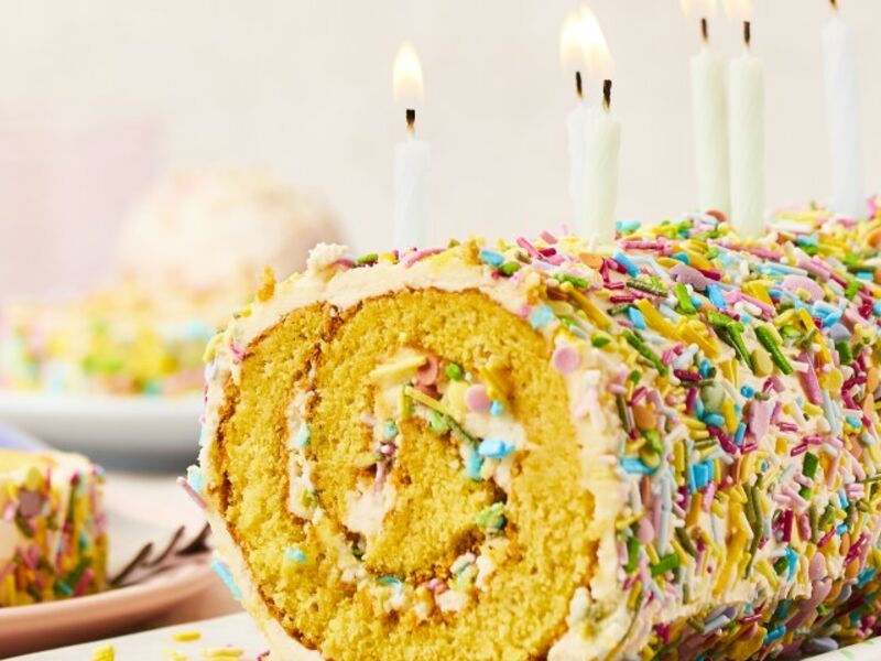 Sprinkle Swiss Roll