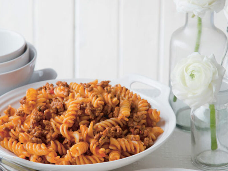 Kids Quick Bolognese Sauce with Pasta