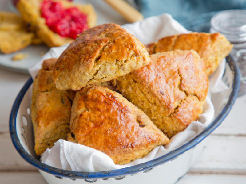 Sweet potato scones