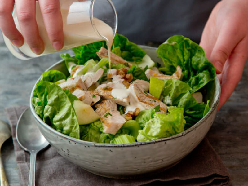 Turkey waldorf salad
