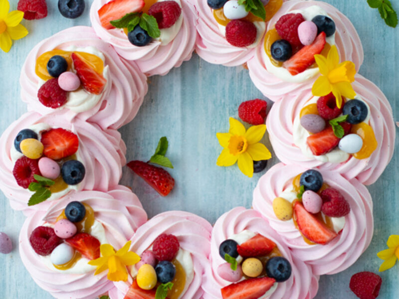 Easter wreath recipe
