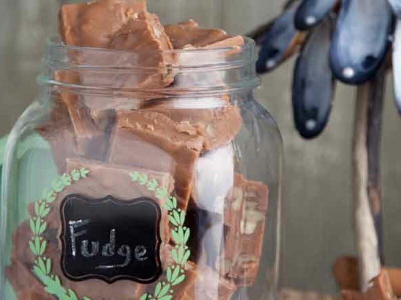 Pecan fudge