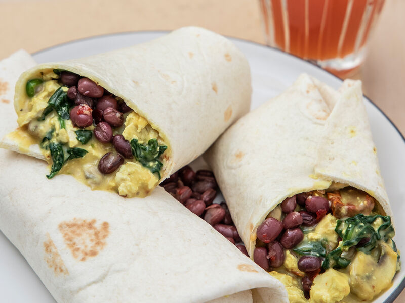 SuperValu Vegan Breakfast tBurrito