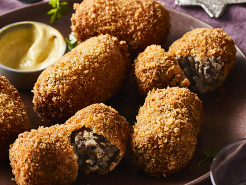 Black pudding and potato croquettes recipe