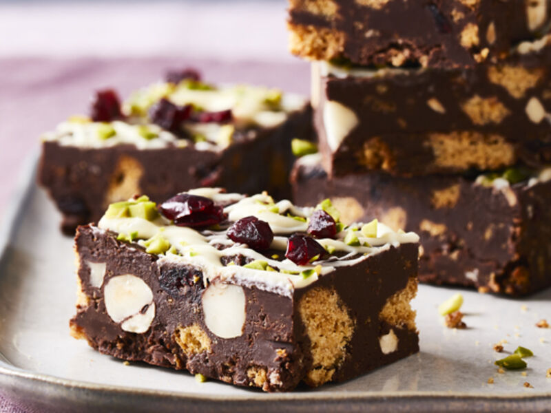 Chocolate tiffin recipe