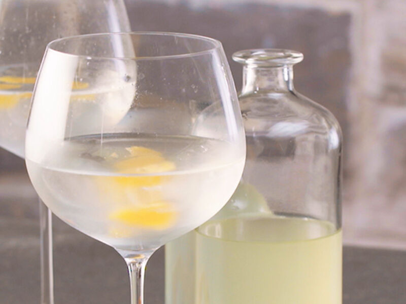 Ginger infused gin