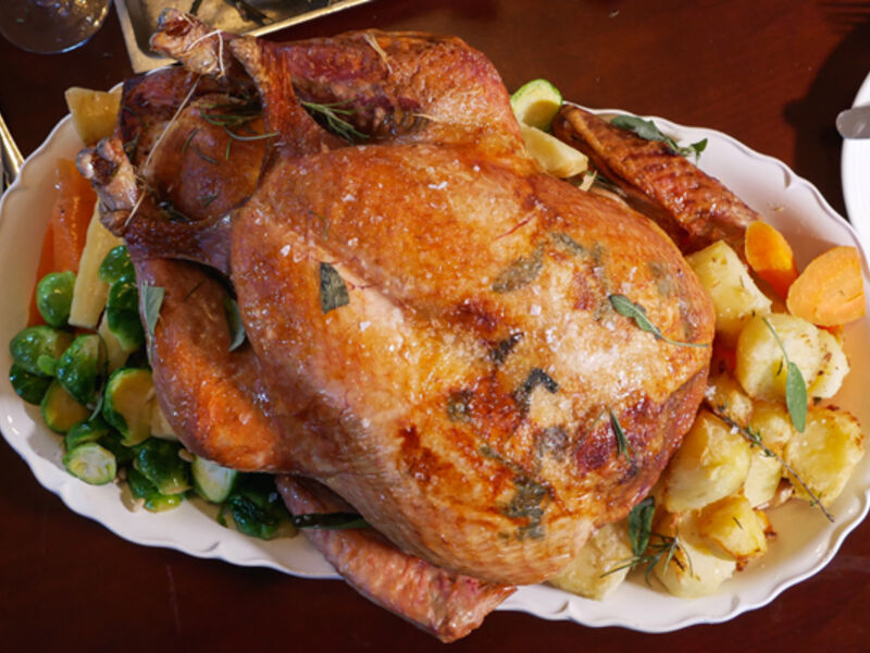 Lemon and herb turkey recipe