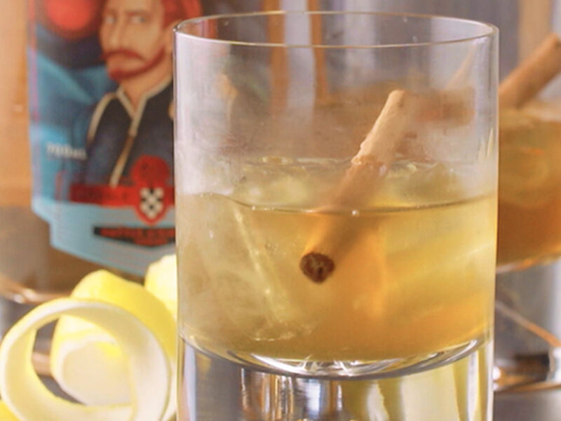 Whiskey sour cocktail