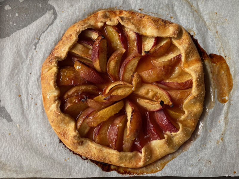 Peach tart recipe