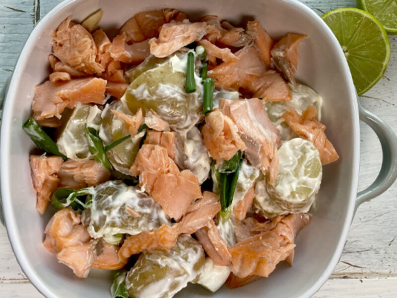 Salmon salad recipe