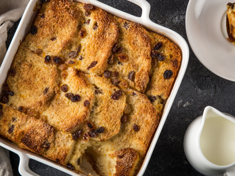 Bread and butter pudding recipe