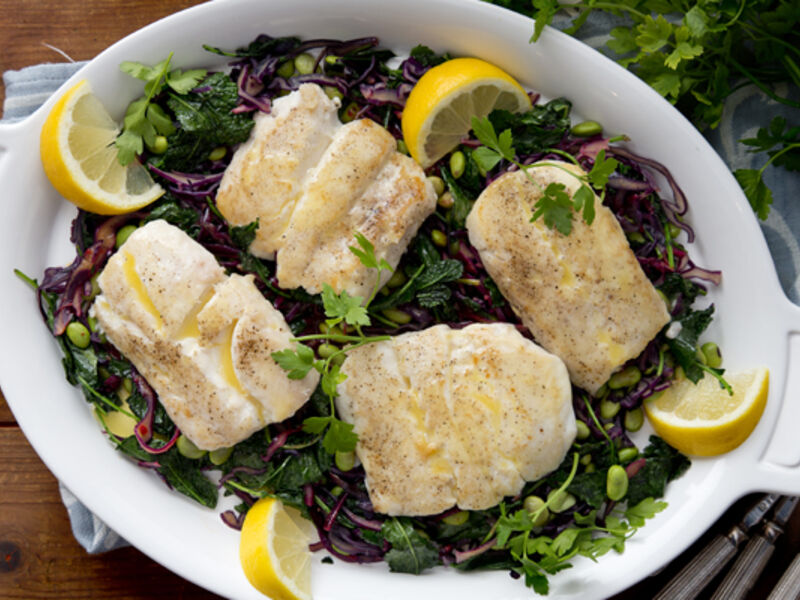 Hake stir fry recipe