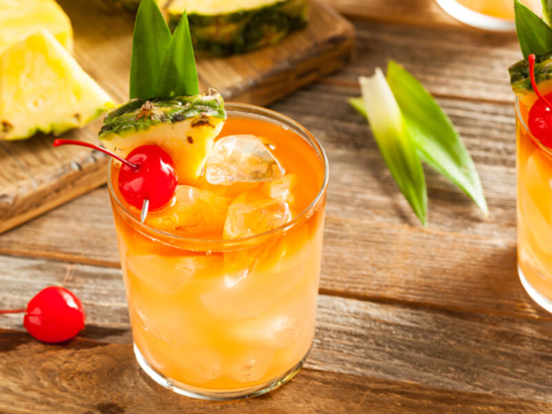 Mai tai cocktail