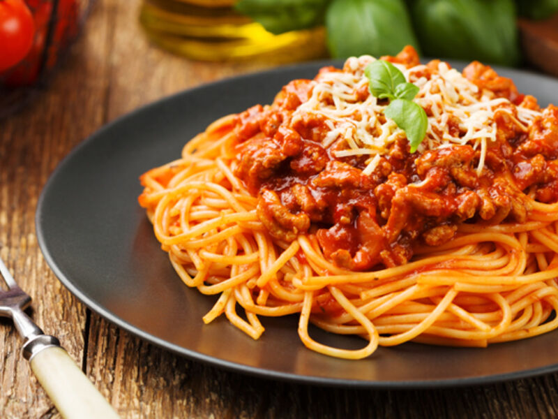 Spaghetti bolognese recipe