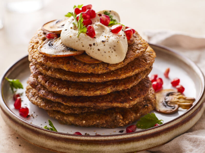 Speedy savoury pancakes recipe