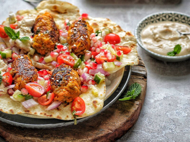 White pudding falafel recipe