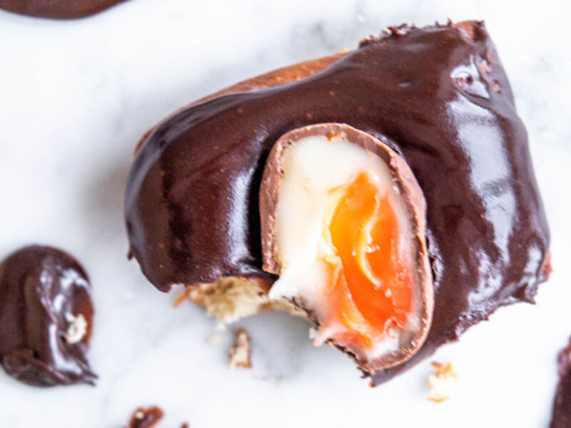 Creme egg doughnuts recipe