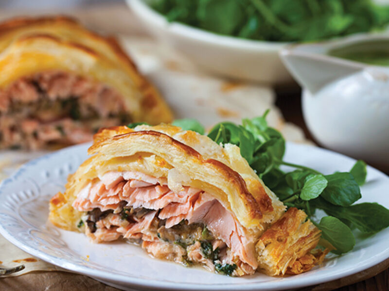 Salmon parcels recipe