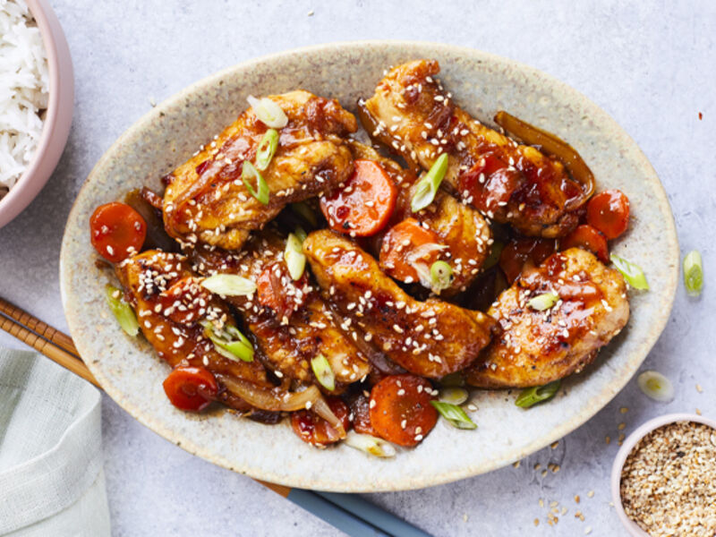 Crispy ginger chicken recipe