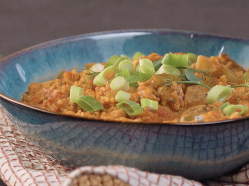Vegan jambalaya recipe