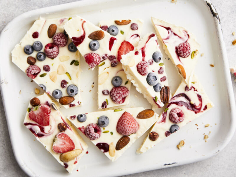 Yogurt bark recipe