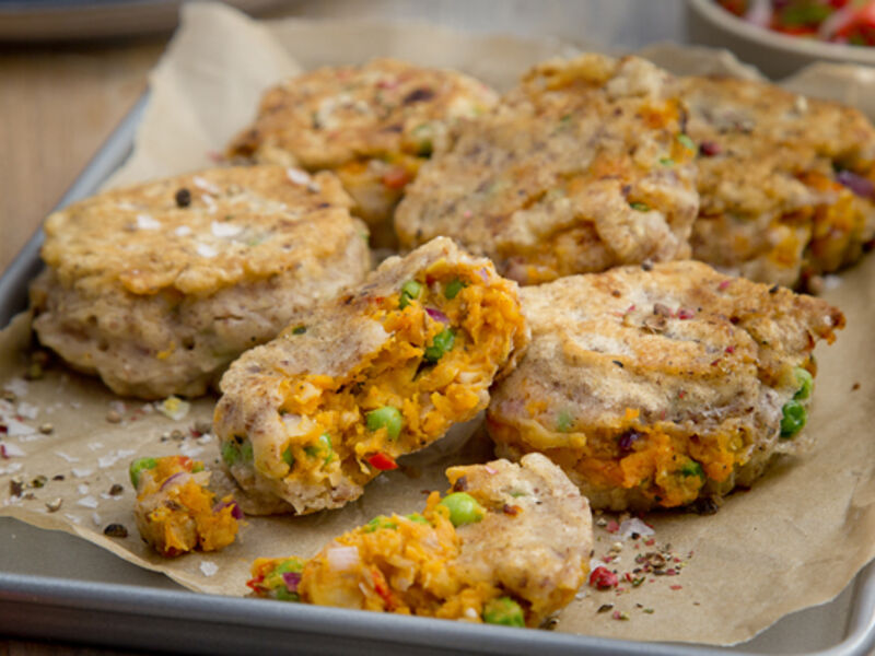 Vegetable fritters recipe