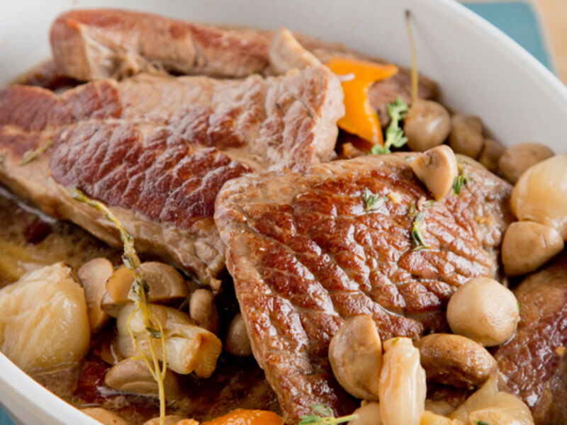 Georgina beer braised steaks