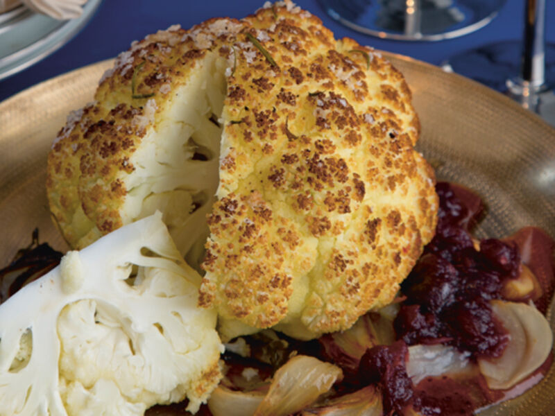 Kevin baked cauliflower