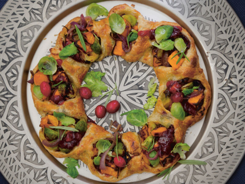 Maple roasted sweet potato