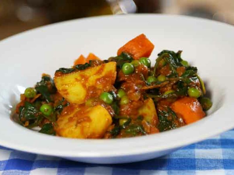 Vegetable curry recipe