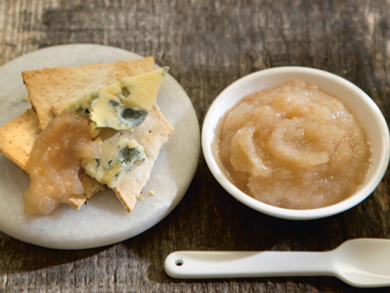 Siobhan baked pear vanilla compote