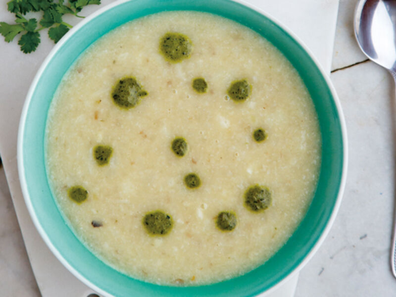 Soup cauliflower