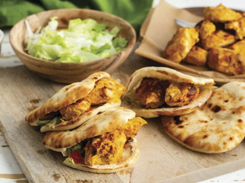 Airfryer Chicken Tikka Pockets   main