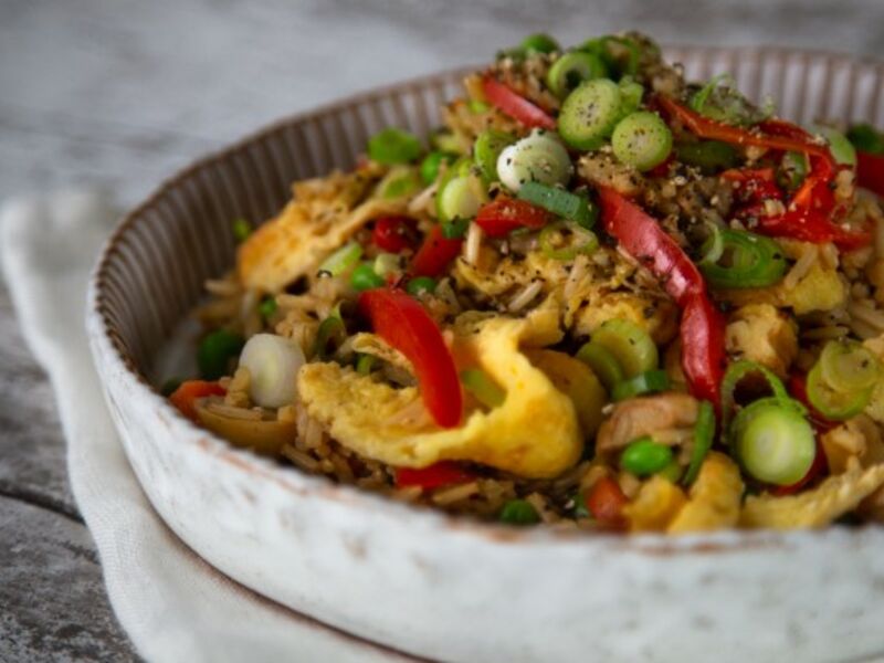 Veggie Rice Hot pot 01