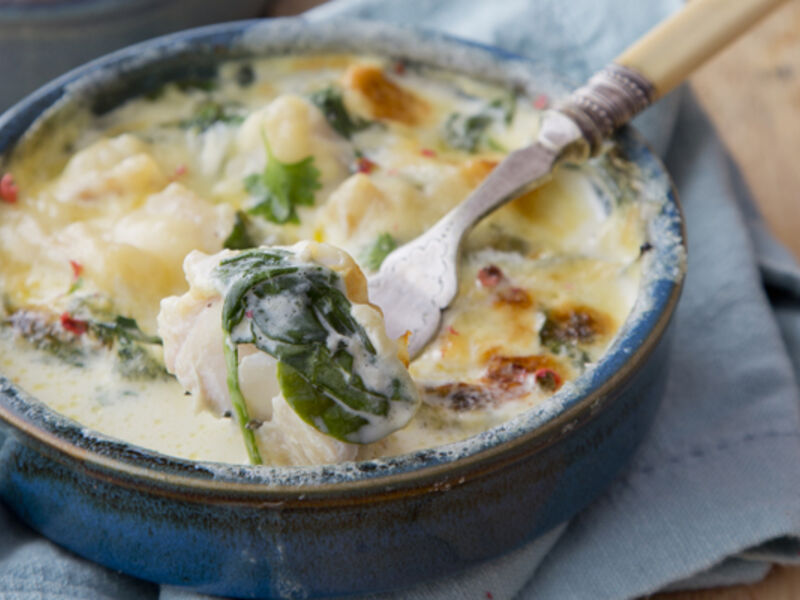Haddock Gratin
