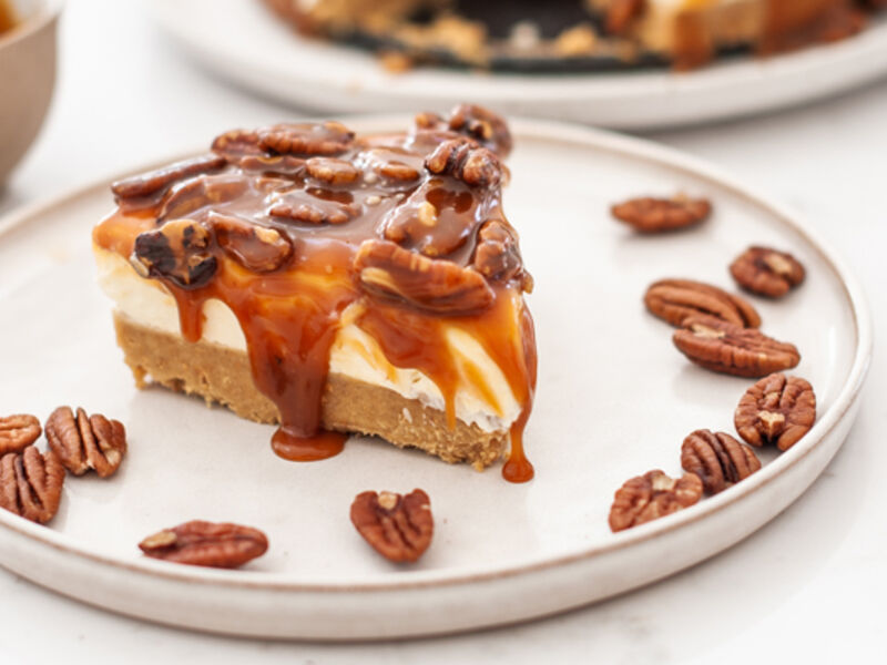 SaltedCaramelPecanCheesecake