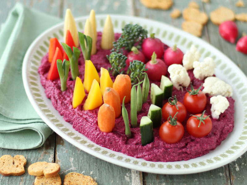 SuperValu Easter Recipes Sharon Hearne-Smith Spring Vegetable Patch wit hBeetroot