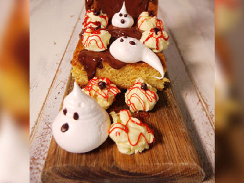 Halloween sponge cake recipe V2