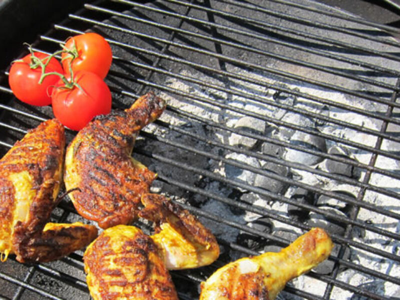 Barbecued Tandoori Chicken Pieces