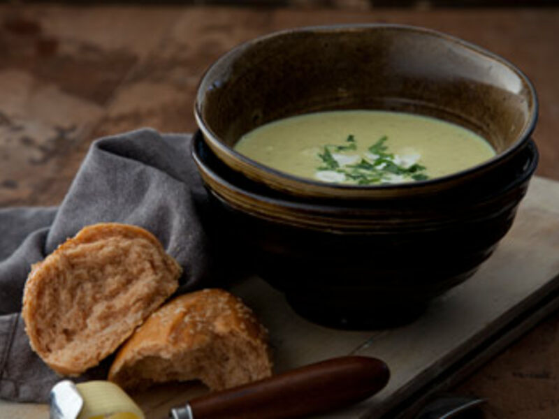 Spiced Cauliflower and Yogurt Soup