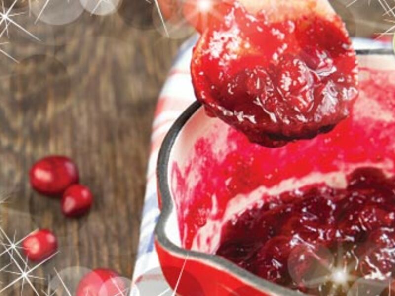 Naturally Gluten Free Cranberry Sauce