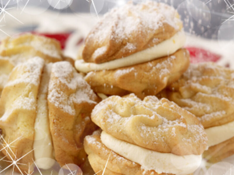 Little Orange Cream Stars