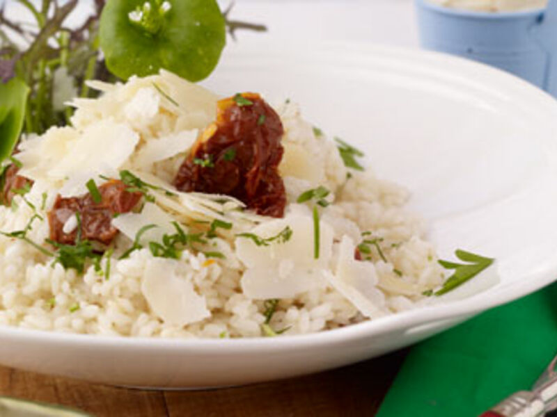 Parmesan and Sundried Tomato Risotto